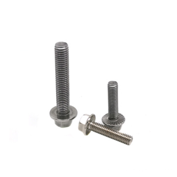 4.6 grade flange bolt with flange nut